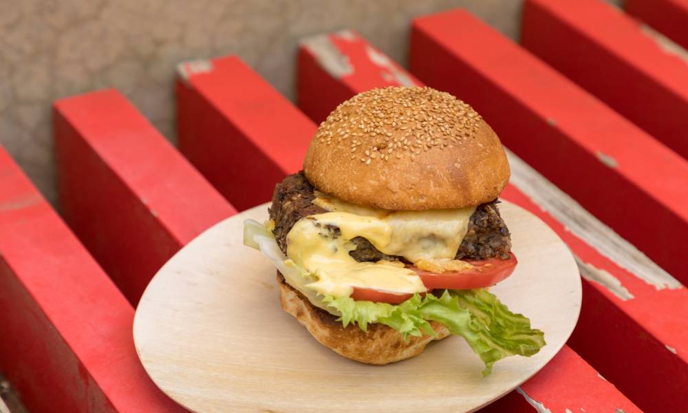 Article image for essentials Baby Red Lentil Burger